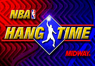 NBA Hang Time Title Screen